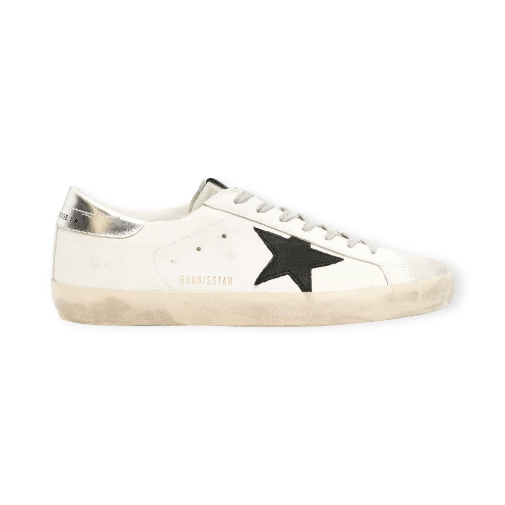 GOLDEN GOOSE SUPER STAR LEATHER SNEAKERS - View 1