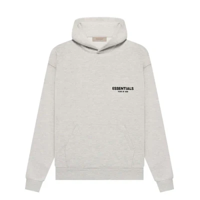 Fear Of God Essentials Hoodie "Light Oatmeal" SS22 - View 1