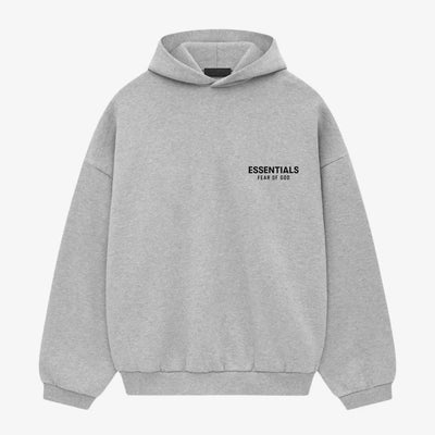 Fear Of God Essentials Fleece Hoodie II "Light Heather Grey" - View 1