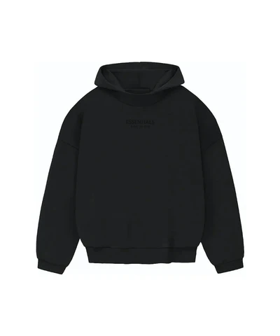 Fear Of God Essentials Hoodie "Jet Black" - View 1