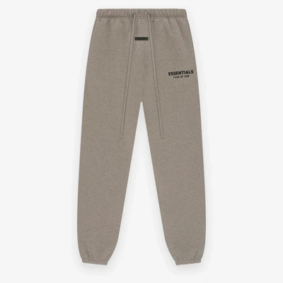 Fear of God Essentials Fleece Sweatpant “Heather Grey” - View 1