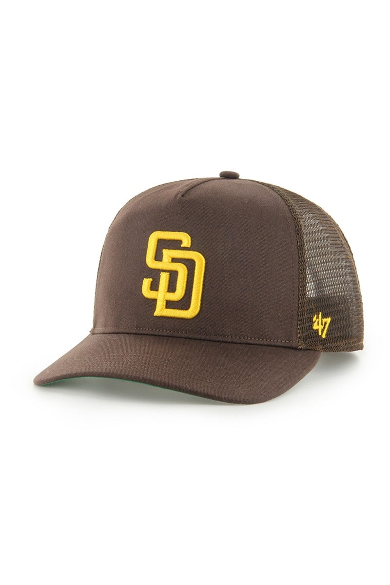 '47 Cappellino Mesh Hitch San Diego Padres - brown - View 1