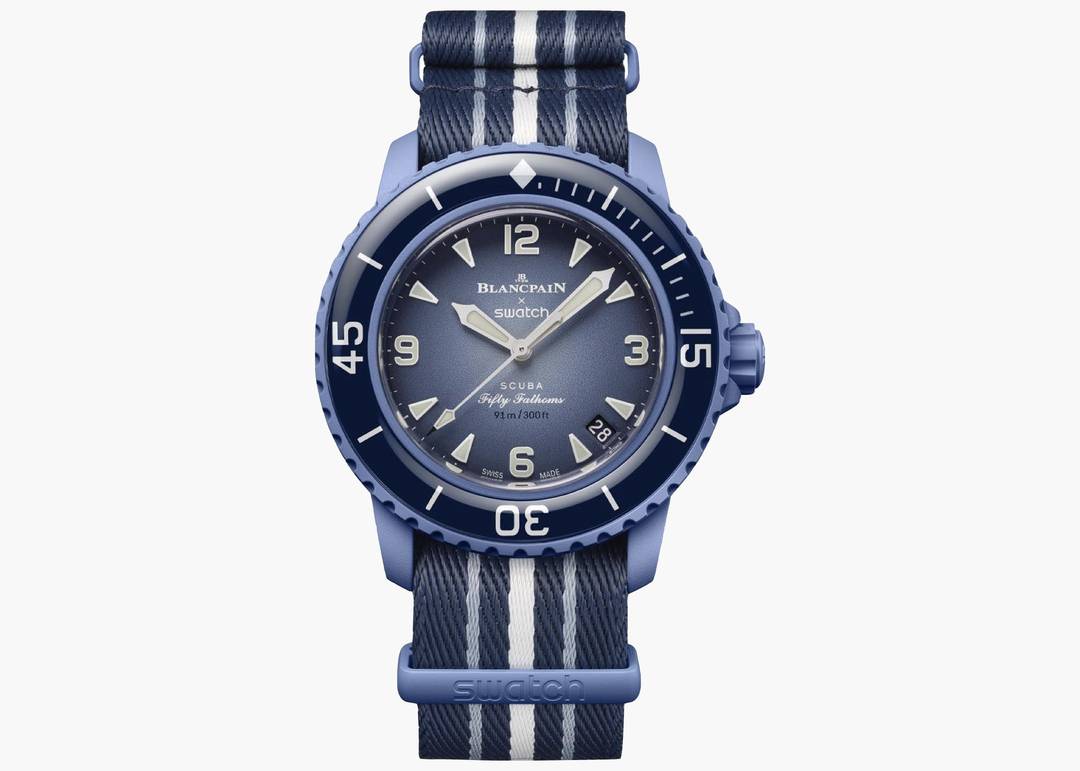 BLANCPAIN X SWATCH SCUBA FIFTY FATHOMS ATLANTIC OCEAN - View 1