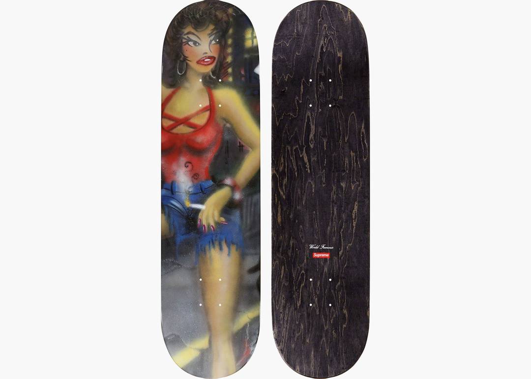 SUPREME LADY PINK #1 SKATEBOARD DECK - View 1