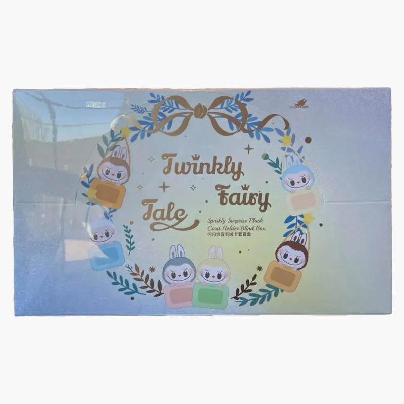 POP MART LABUBU THE MONSTERS TWINKLY FAIRY TALE SPARKLY SURPRISE PLUSH CARD HOLDERS (POP LAND EXCLUSIVE) SEALED CASE (6 BLIND BOX) - View 1