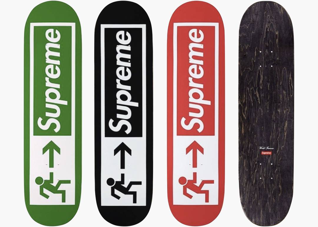 SUPREME EXIT DECK SKATEBOARD SET - View 1