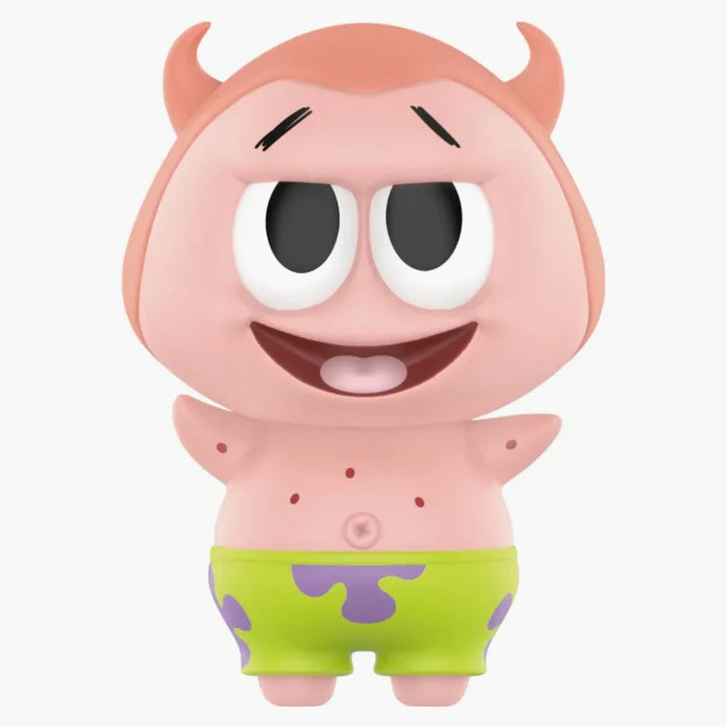 POP MART LABUBU THE MONSTERS SPONGEBOB SERIES PATRICK X YAYA FIGURE - View 1