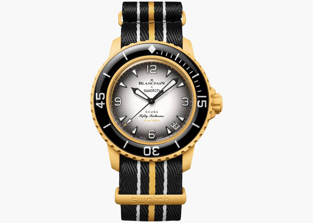 BLANCPAIN X SWATCH SCUBA FIFTY FATHOMS PACIFIC OCEAN - View 1