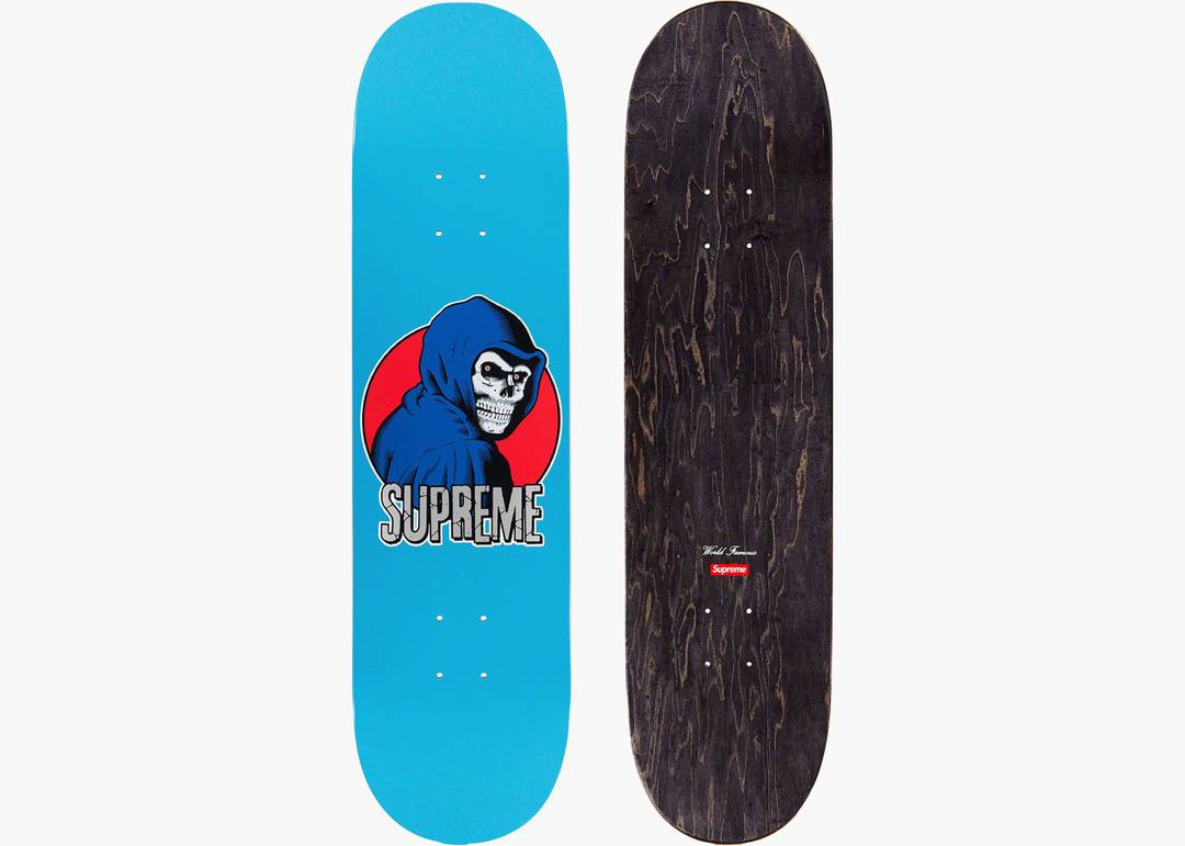 SUPREME REAPER SKATEBOARD DECK BLUE - View 1