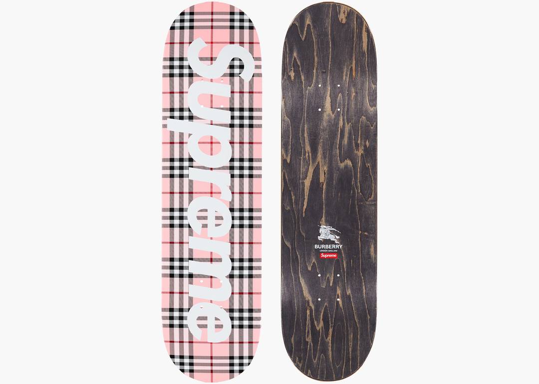 SUPREME X BURBERRY DECK PINK - View 1