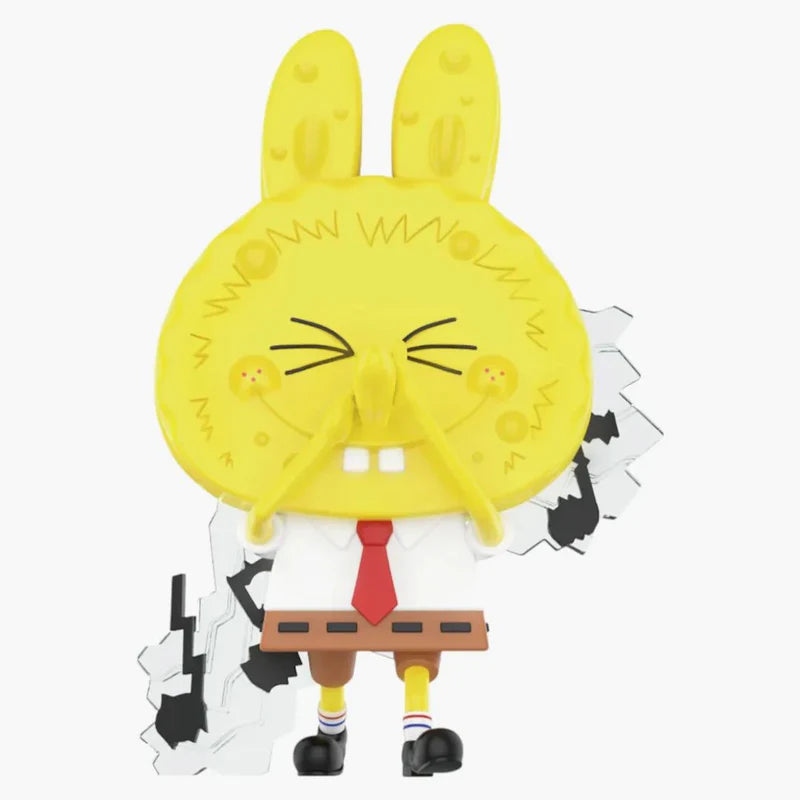 POPMART LABUBU THE MONSTERS SPONGEBOB SERIES NOSE FLUTE FIGURE - View 1