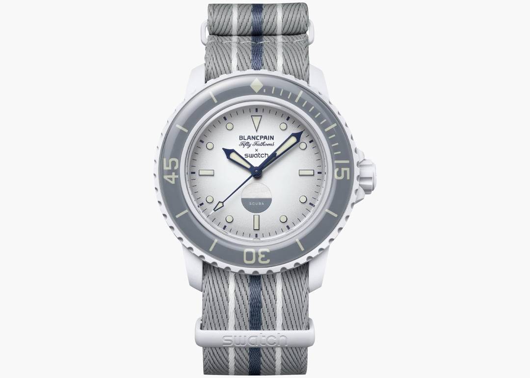 BLANCPAIN X SWATCH SCUBA FIFTY FATHOMS ANTARCTIC OCEAN - View 1