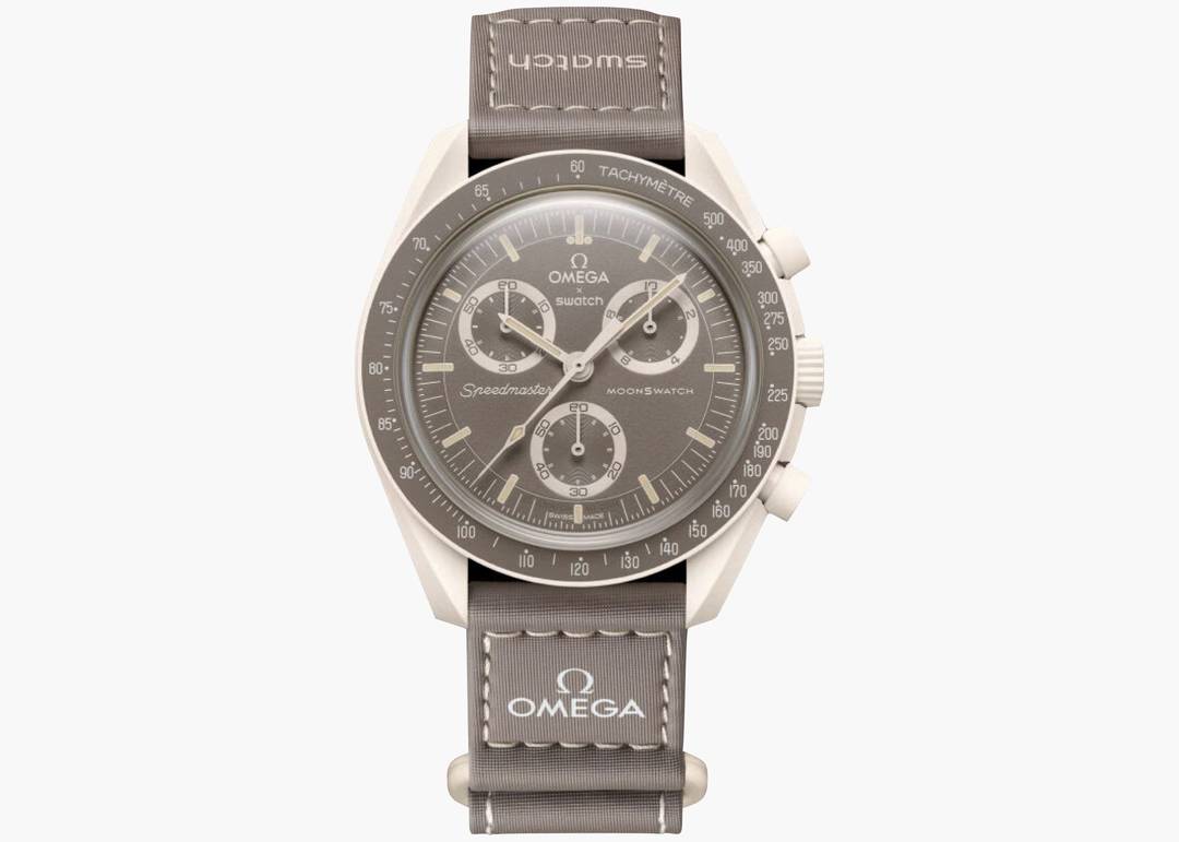 SWATCH X OMEGA BIOCERAMIC MOONSWATCH MISSION ON EARTH DESERT - View 1