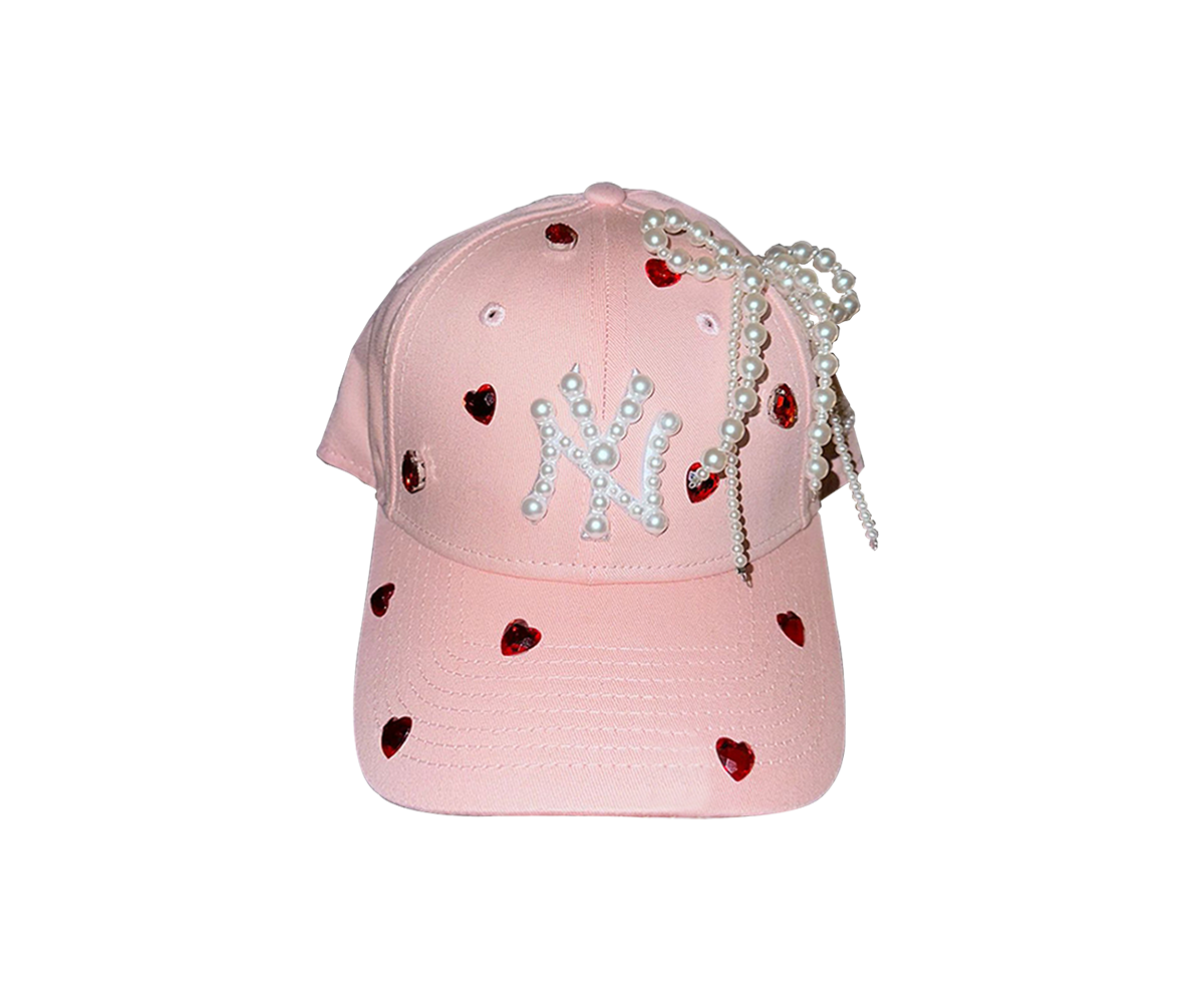 New Era 1/1 Custom 9Forty New York Yankees MLB Colour Essentials Rosa - View 1