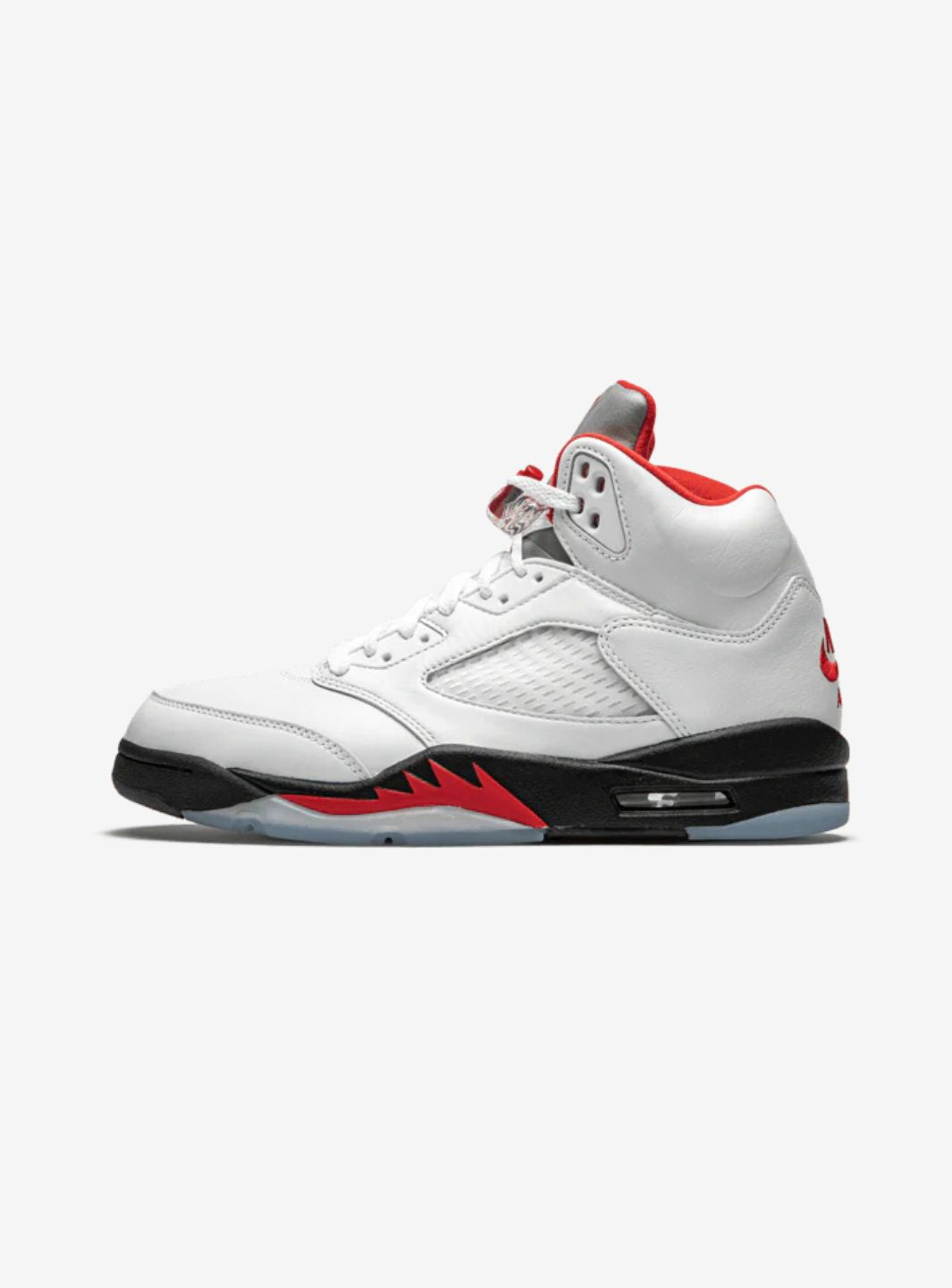 AIR JORDAN 5 RETRO FIRE RED SILVER TONGUE (2020) - View 1