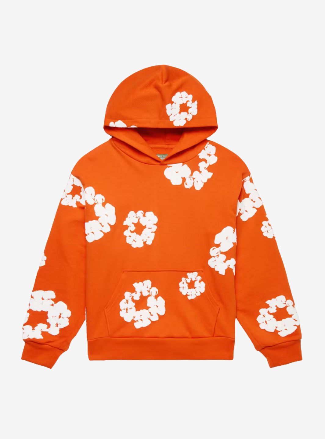 DENIM TEARS THE COTTON WREATH SWEATSHIRT ORANGE - View 1