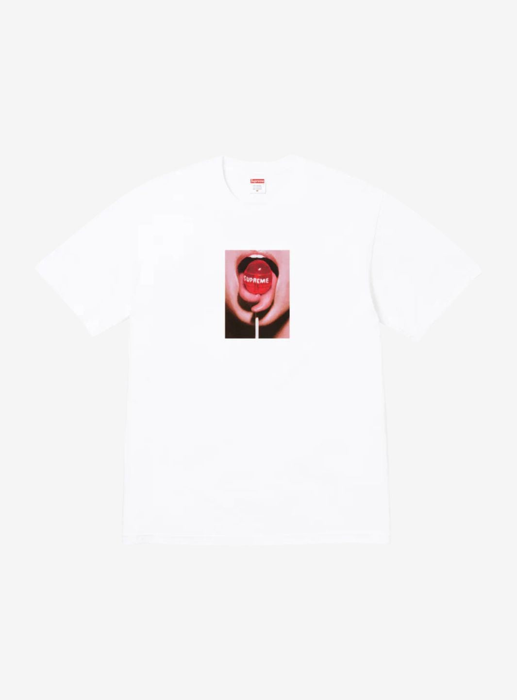 SUPREME LOLLIPOP T-SHIRT WHITE - View 1