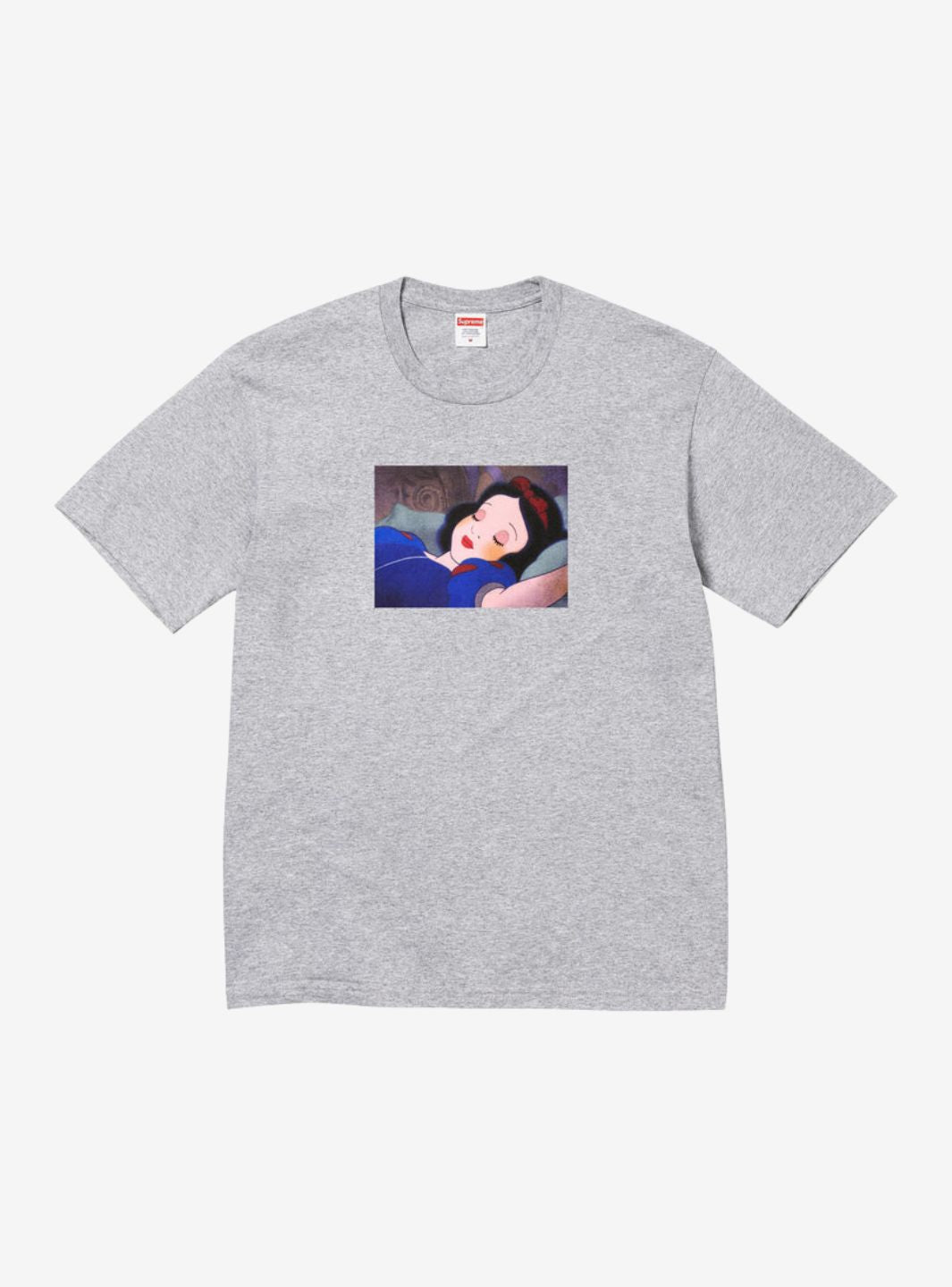 SUPREME SNOW WHITE T-SHIRT HEATHER GREY - View 1