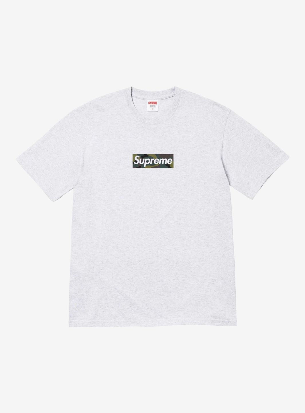 SUPREME BOX LOGO T-SHIRT ASH GREY (FW23) - View 1