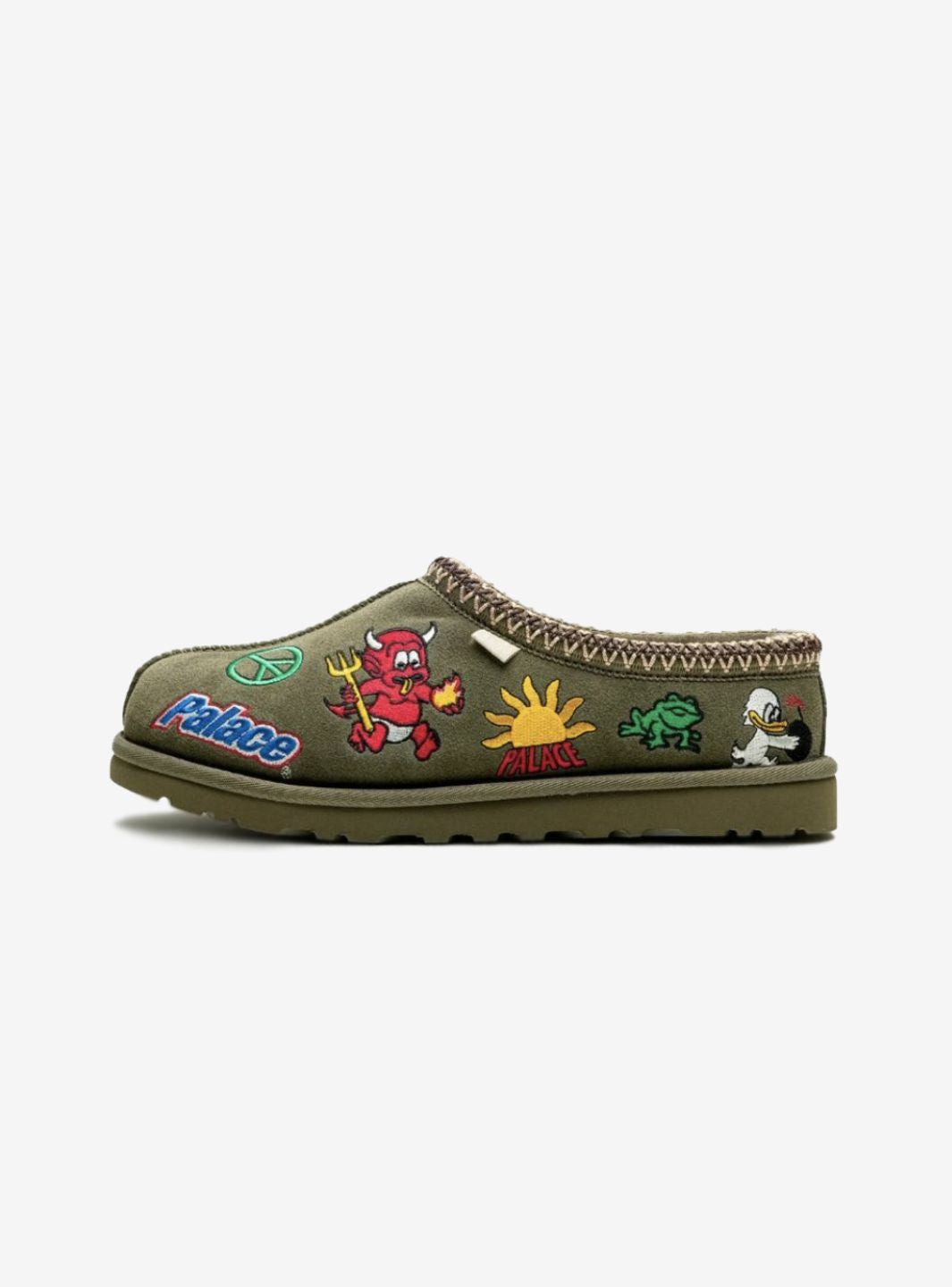 UGG TASMAN SLIPPER PALACE BURNT OLIVE - View 1