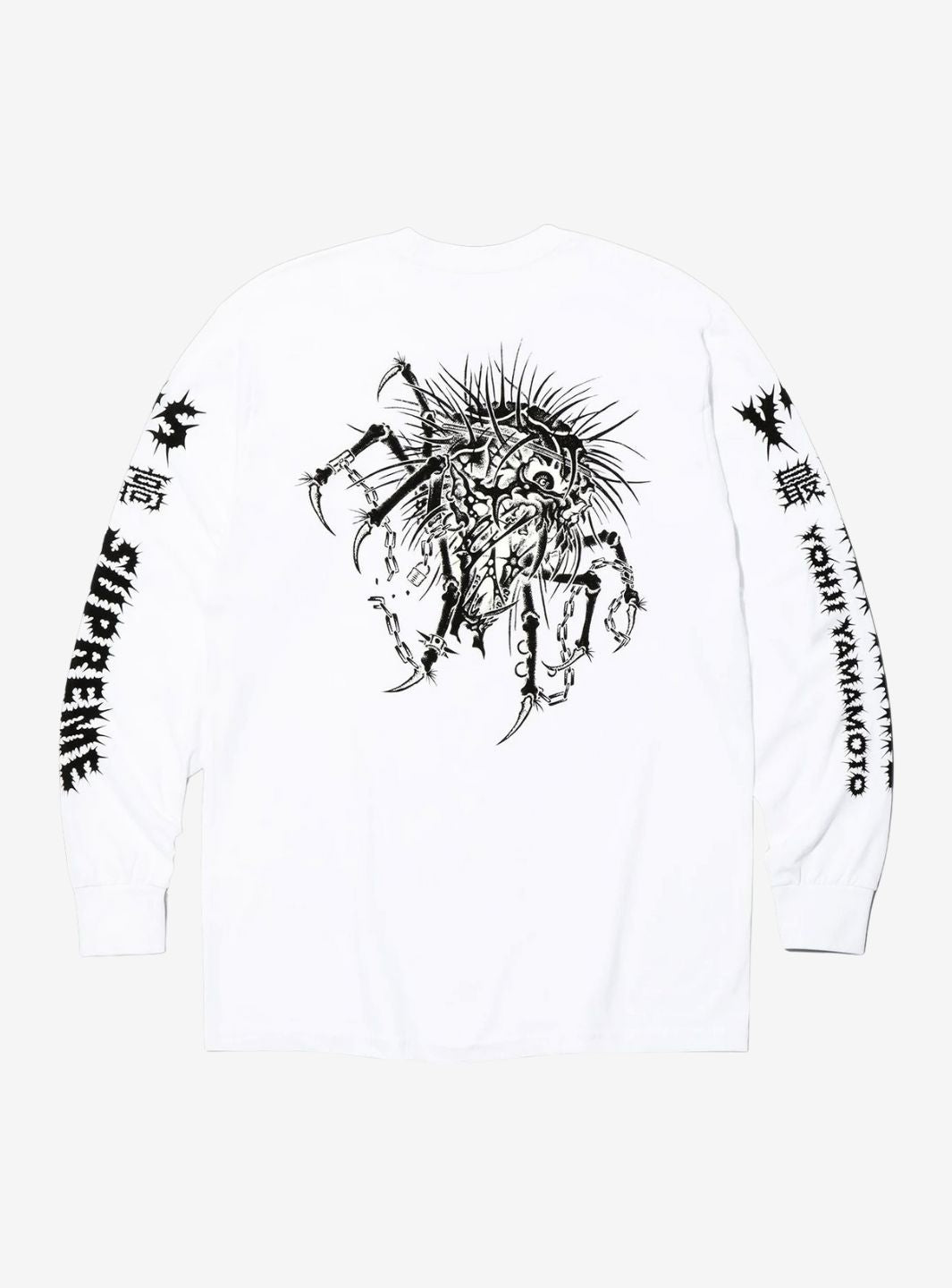 SUPREME Y'S BY YOHJI YAMAMOTO L/S T-SHIRT WHITE - View 1