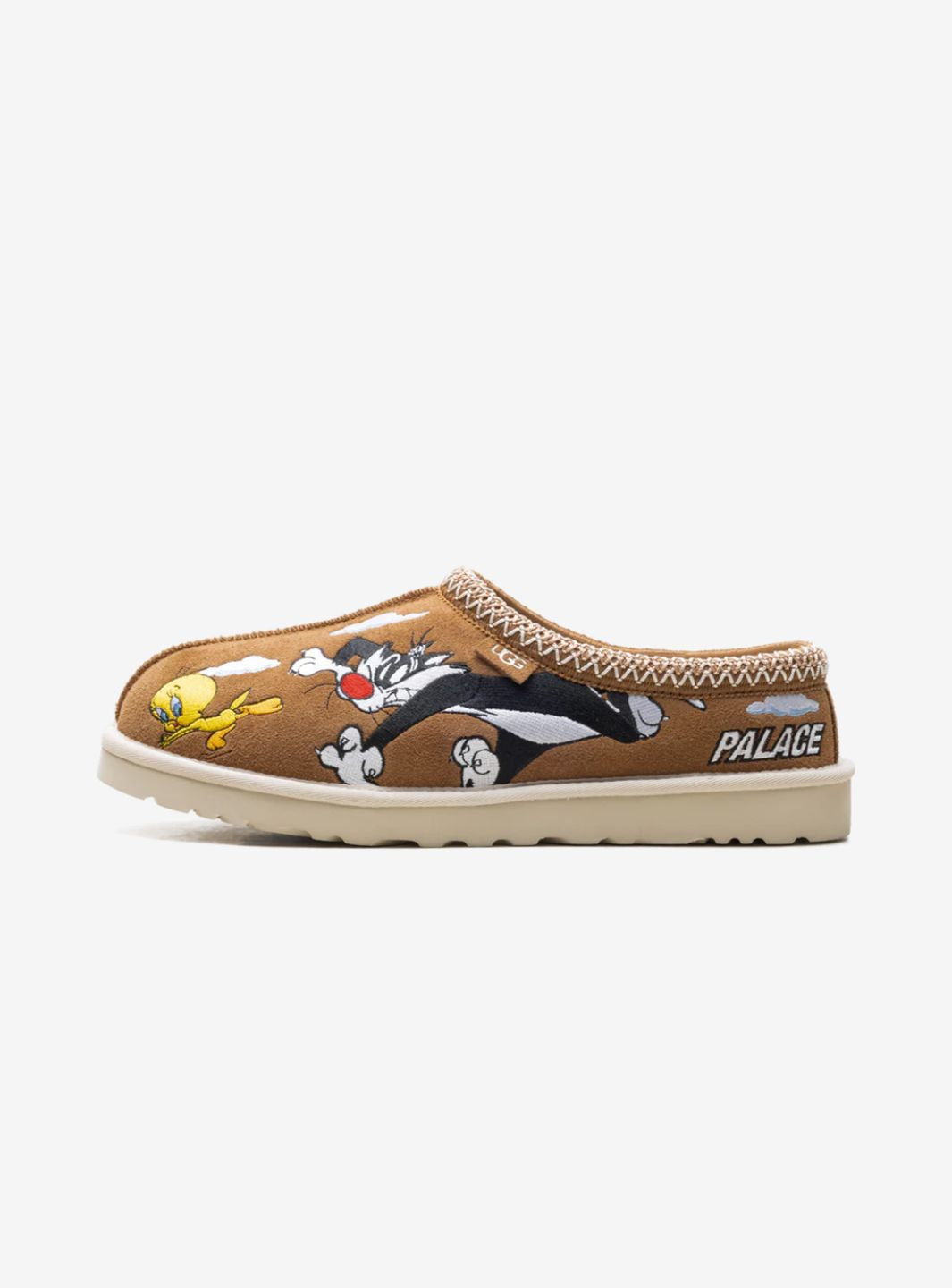 UGG TASMAN SLIPPER PALACE X LOONEY TUNES CHESTNUT - View 1