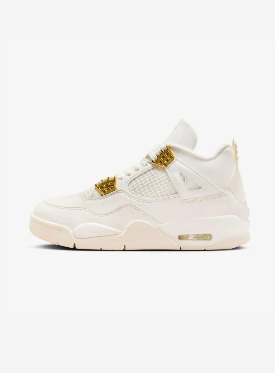 AIR JORDAN 4 RETRO METALLIC GOLD - View 1