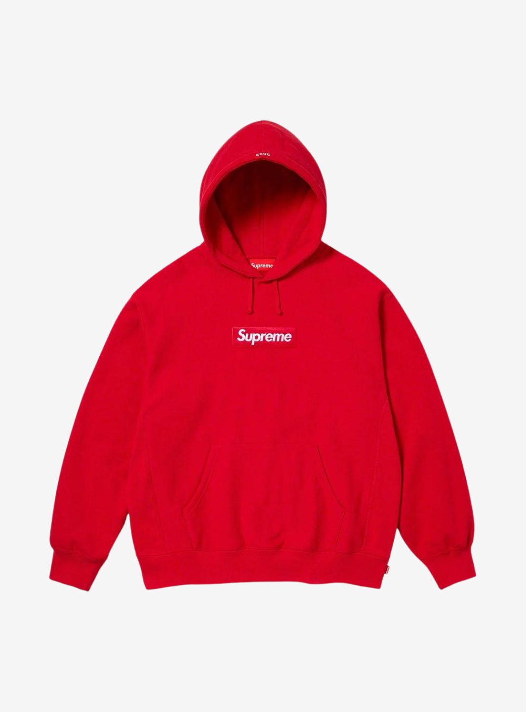 SUPREME BOX LOGO HOODED SWEATSHIRT RED (FW23) - View 1