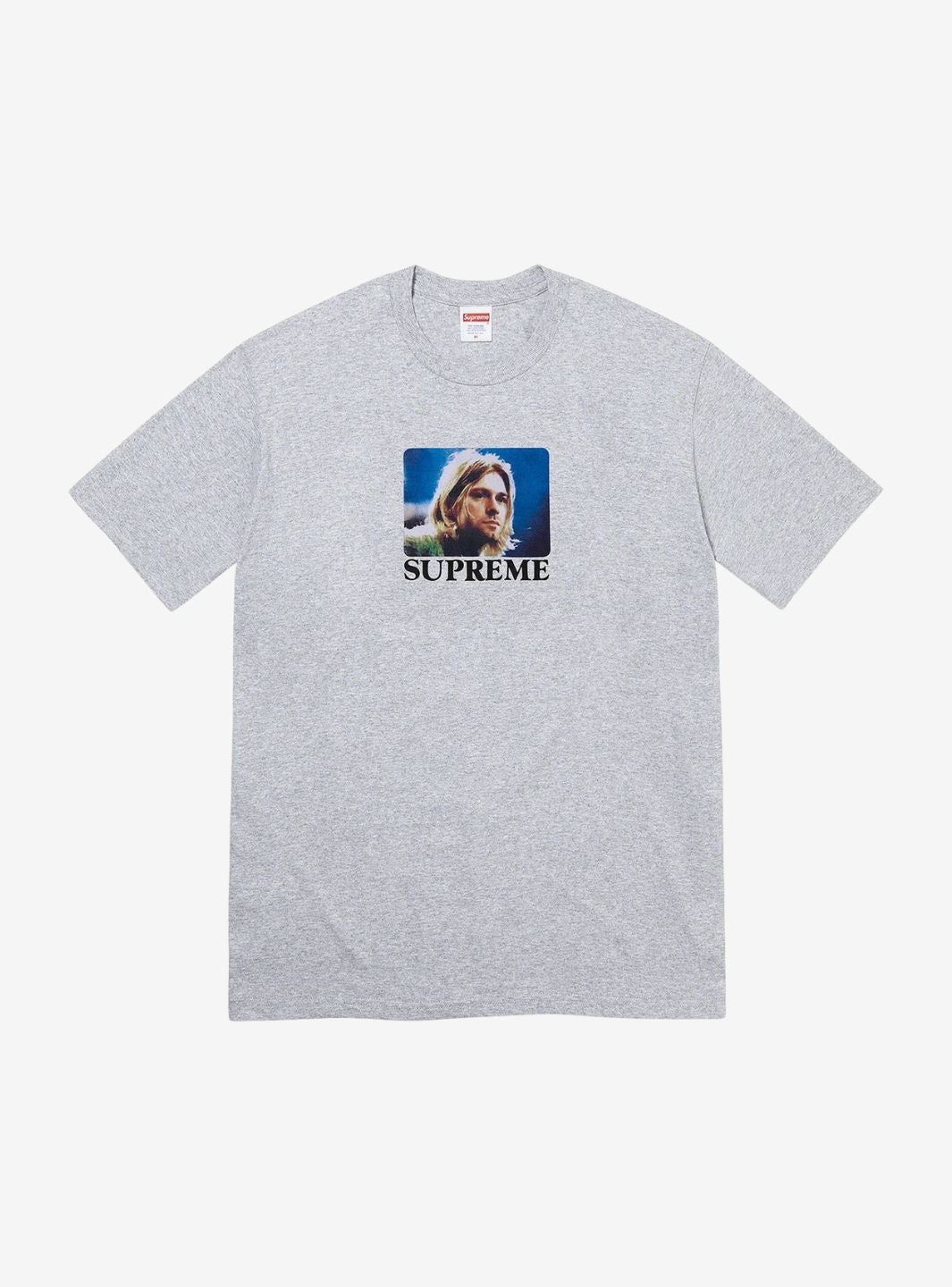 SUPREME KURT COBAIN T-SHIRT HEATHER GREY - View 1
