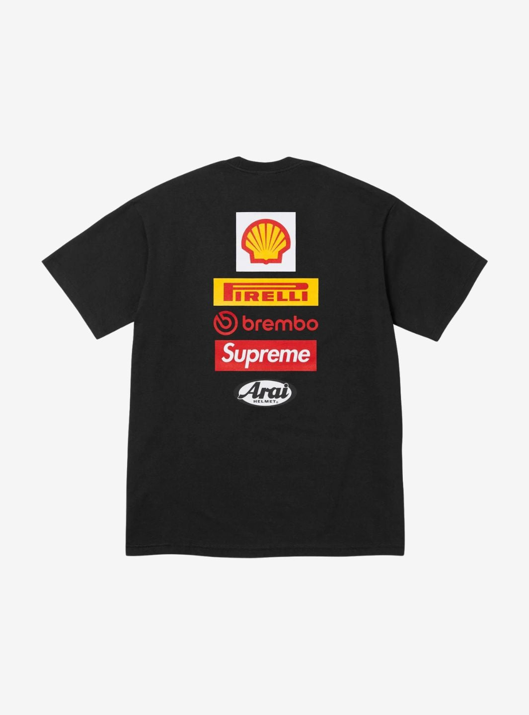 SUPREME DUCATI LOGO T-SHIRT BLACK - View 1