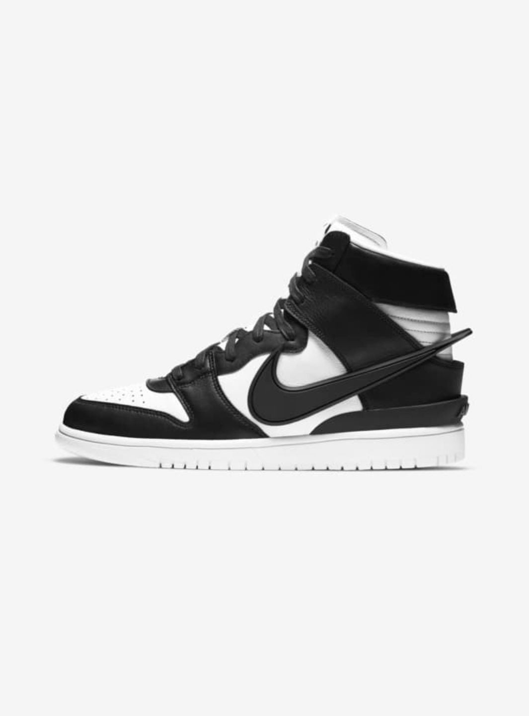 NIKE DUNK HIGH AMBUSH BLACK WHITE - View 1