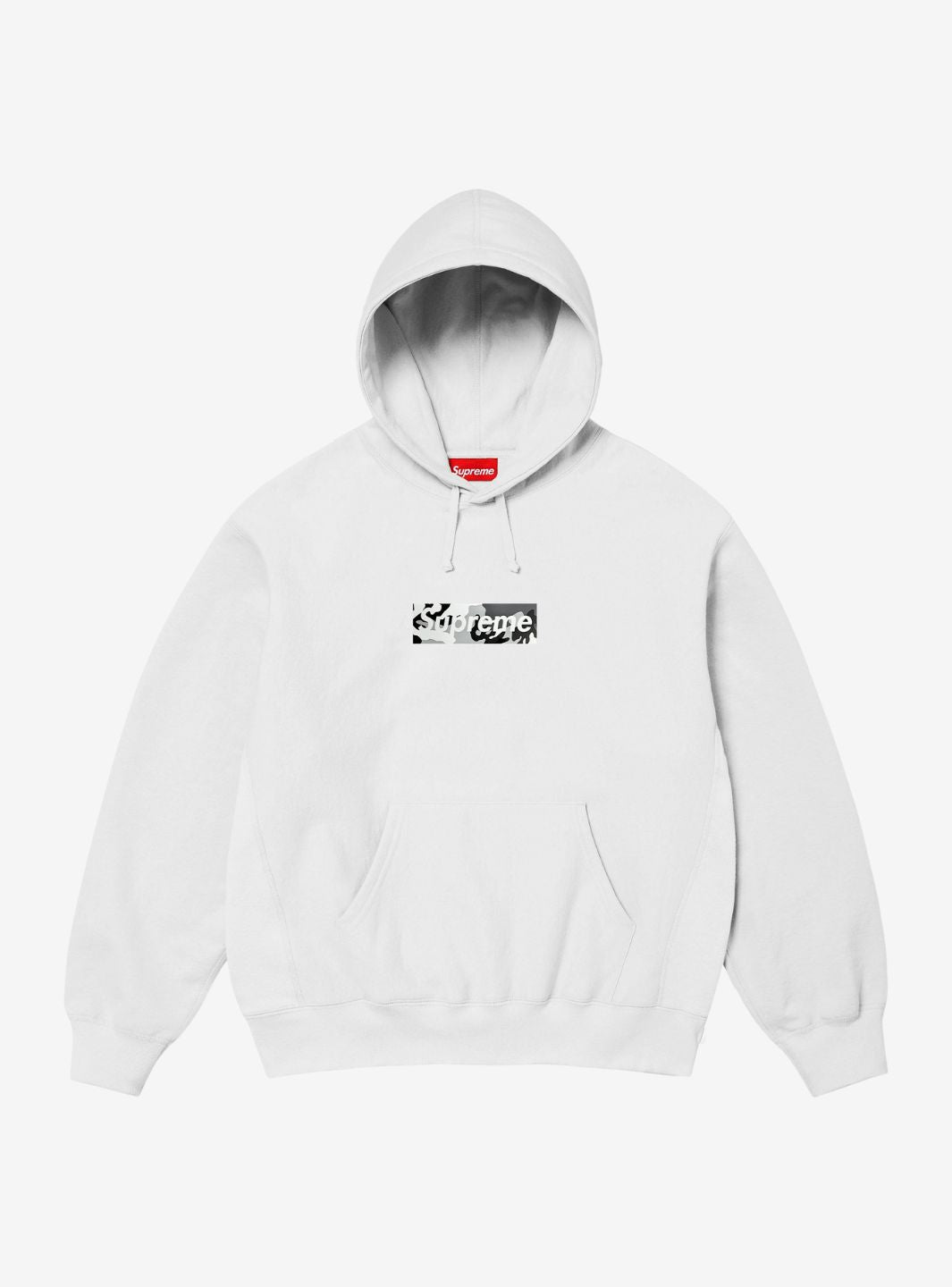 SUPREME MIAMI BOX LOGO SWEATSHIRT WHITE - View 1