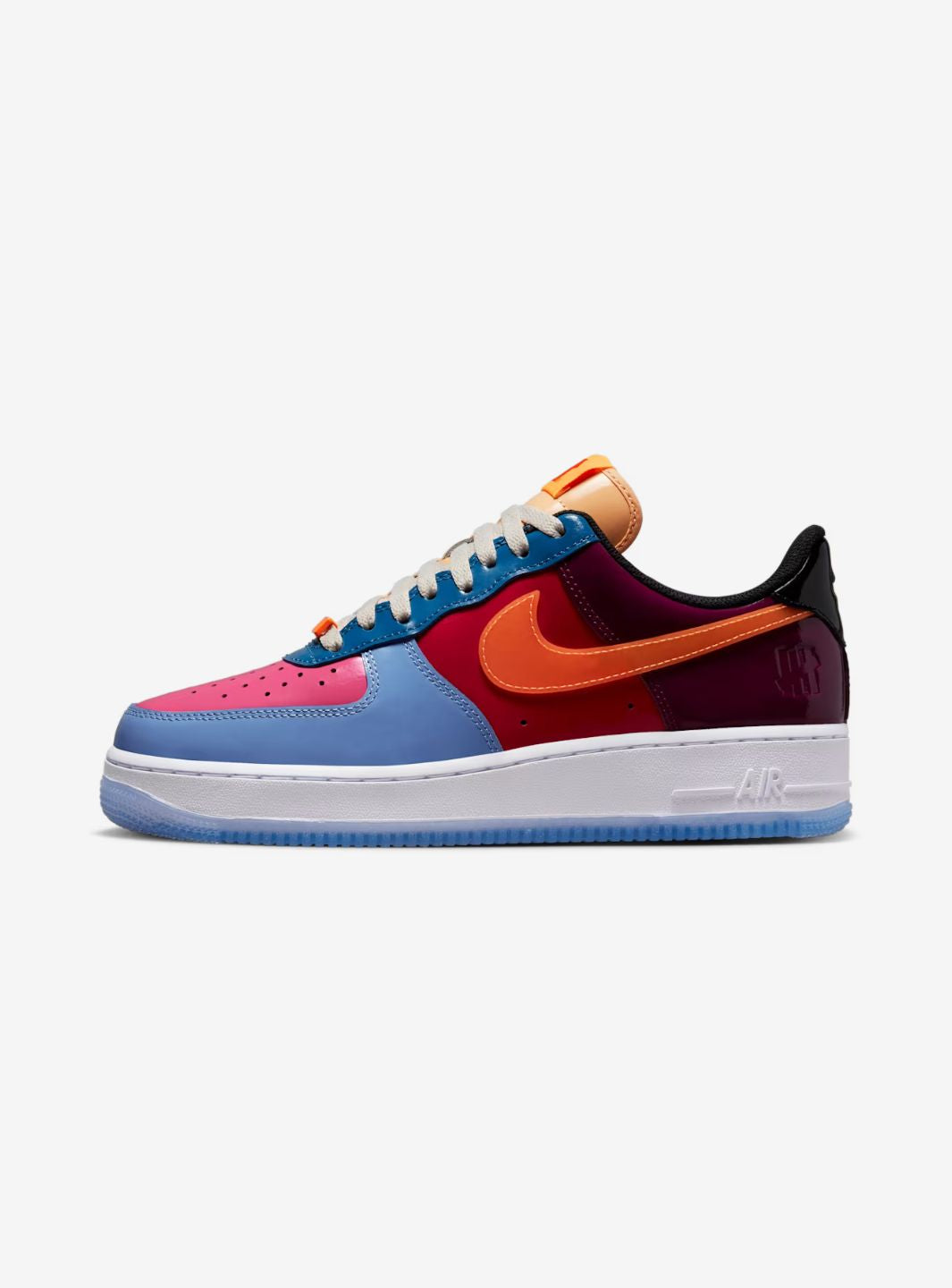NIKE AIR FORCE 1 LOW SP UNDEFEATED MULTI-PATENT TOTAL ORANGE - View 1