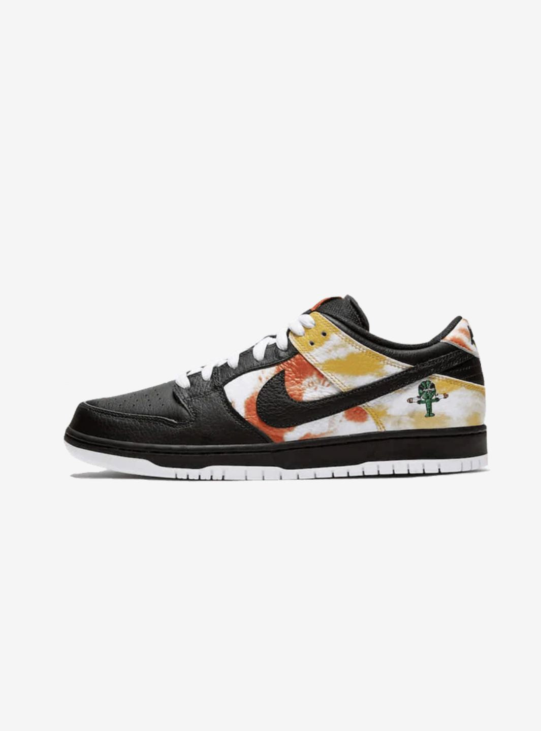 NIKE SB DUNK LOW RAYGUN TIE-DYE BLACK - View 1