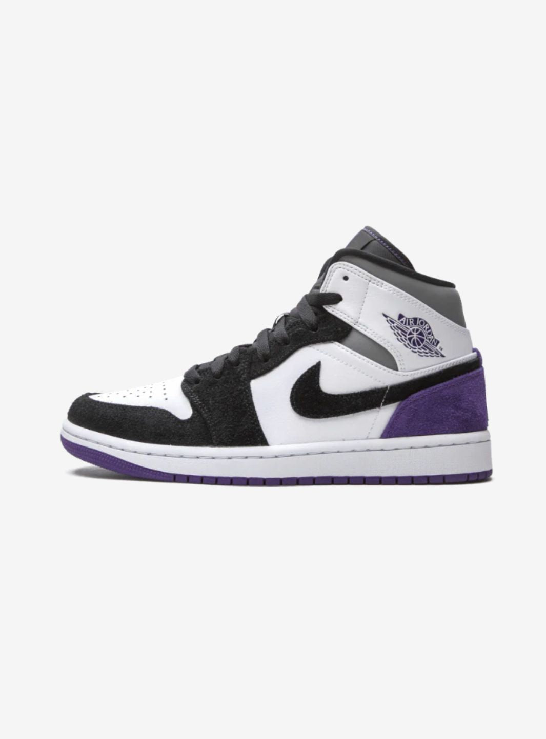 AIR JORDAN 1 MID SE PURPLE - View 1