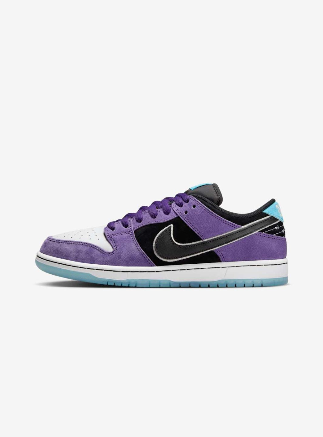 NIKE SB DUNK LOW PRO HAYLEY WILSON BLACK COURT PURPLE - View 1