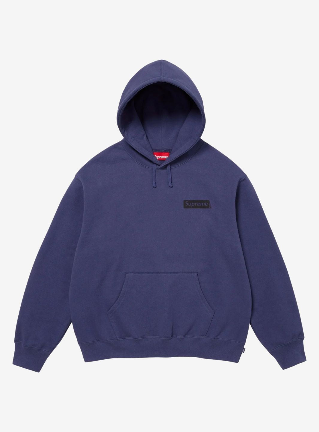 SUPREME PRESIDENT HOODED SWEATSHIRT WASHED NAVY - View 1