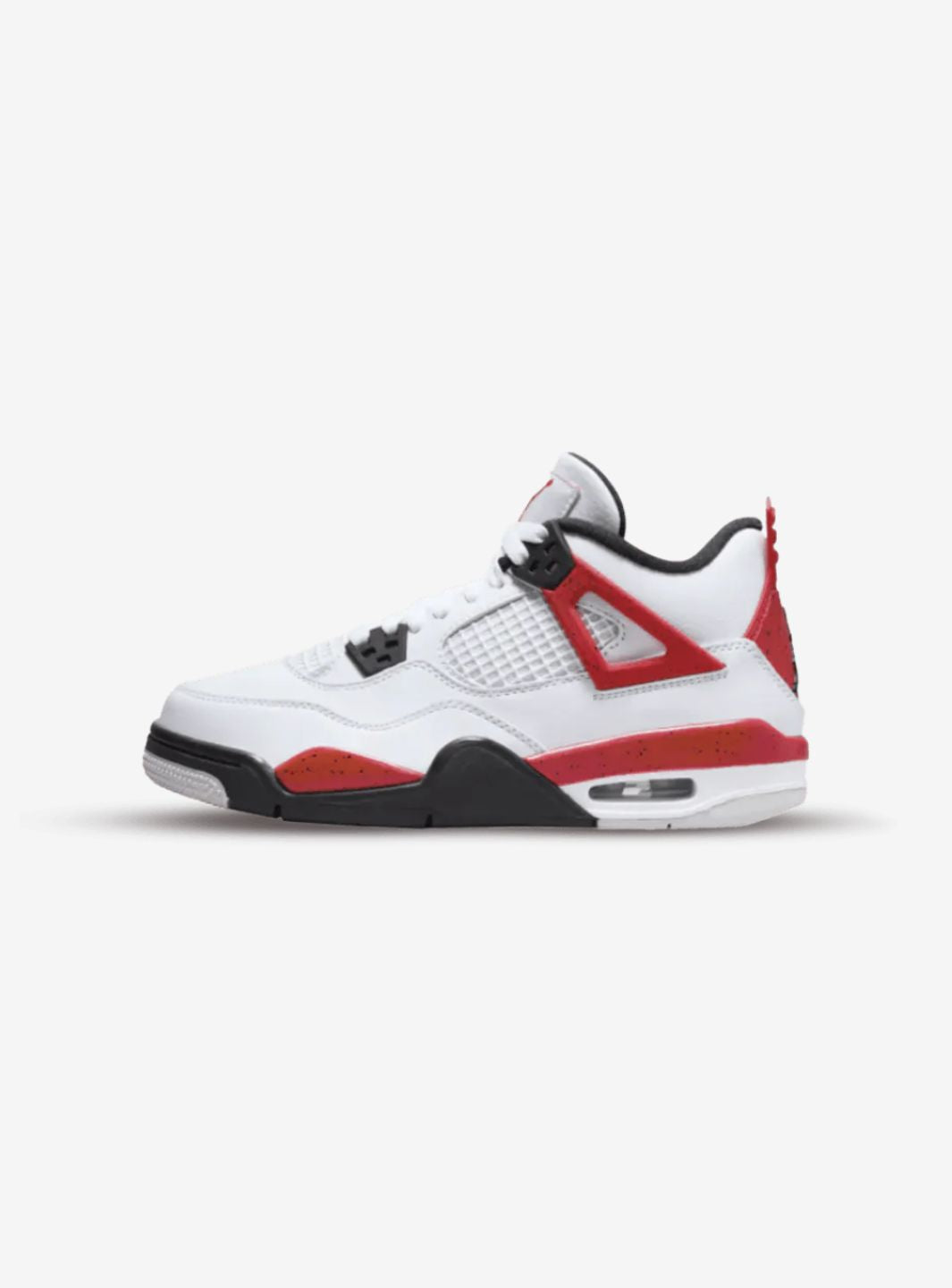 AIR JORDAN 4 RETRO RED CEMENT (GS) - View 1