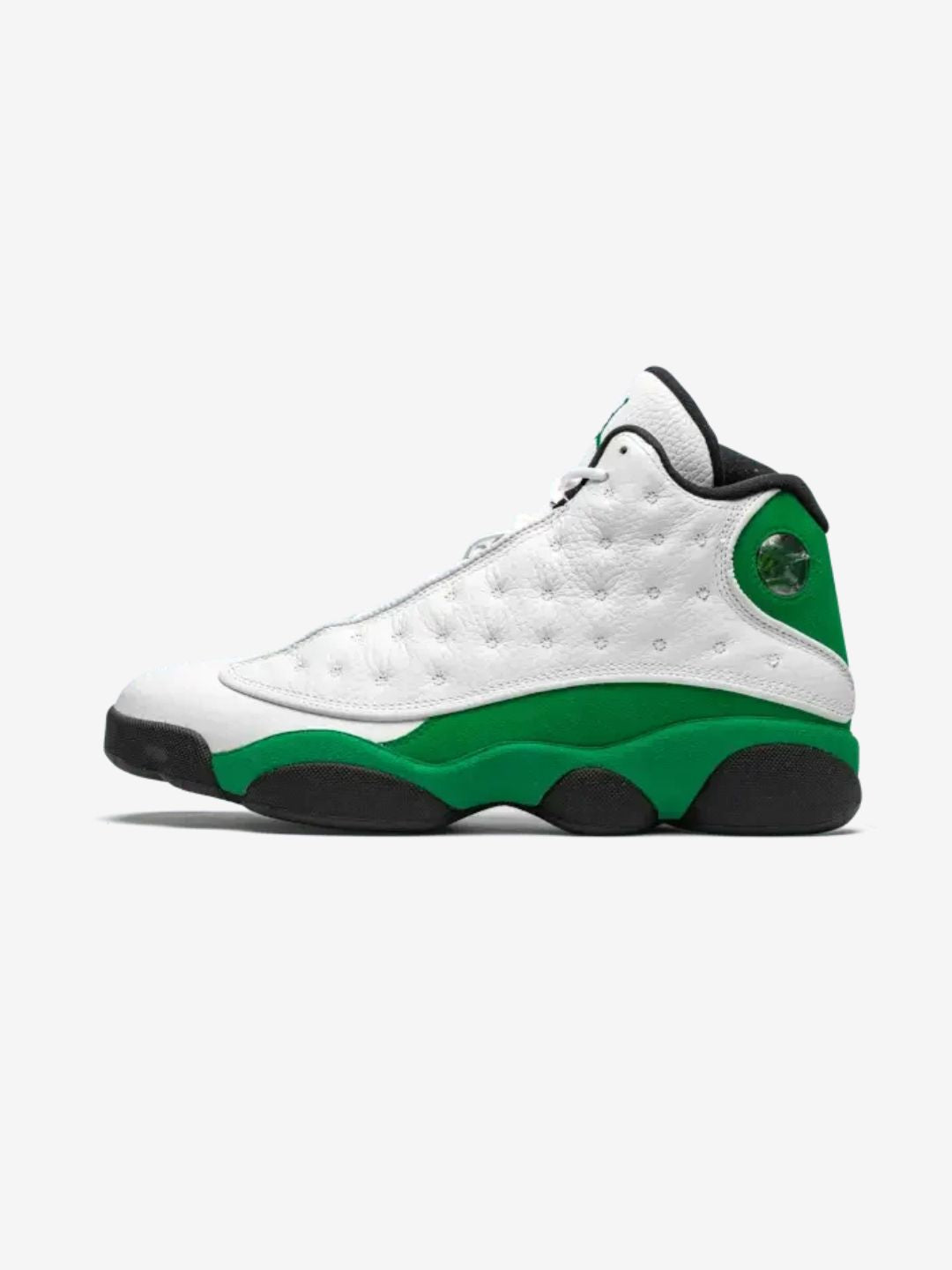 AIR JORDAN 13 RETRO WHITE LUCKY GREEN - View 1