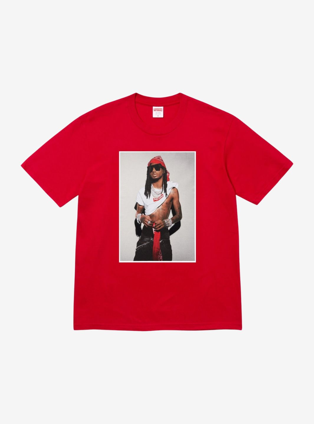 SUPREME PLAYBOI CARTI T-SHIRT RED - View 1