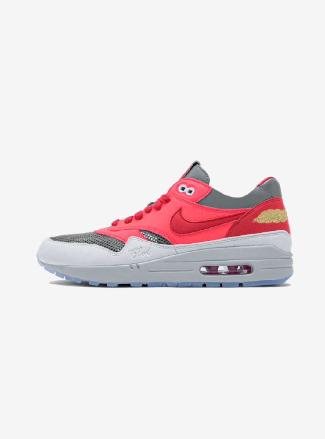 NIKE AIR MAX 1 CLOT KISS OF DEATH SOLAR RED - View 1
