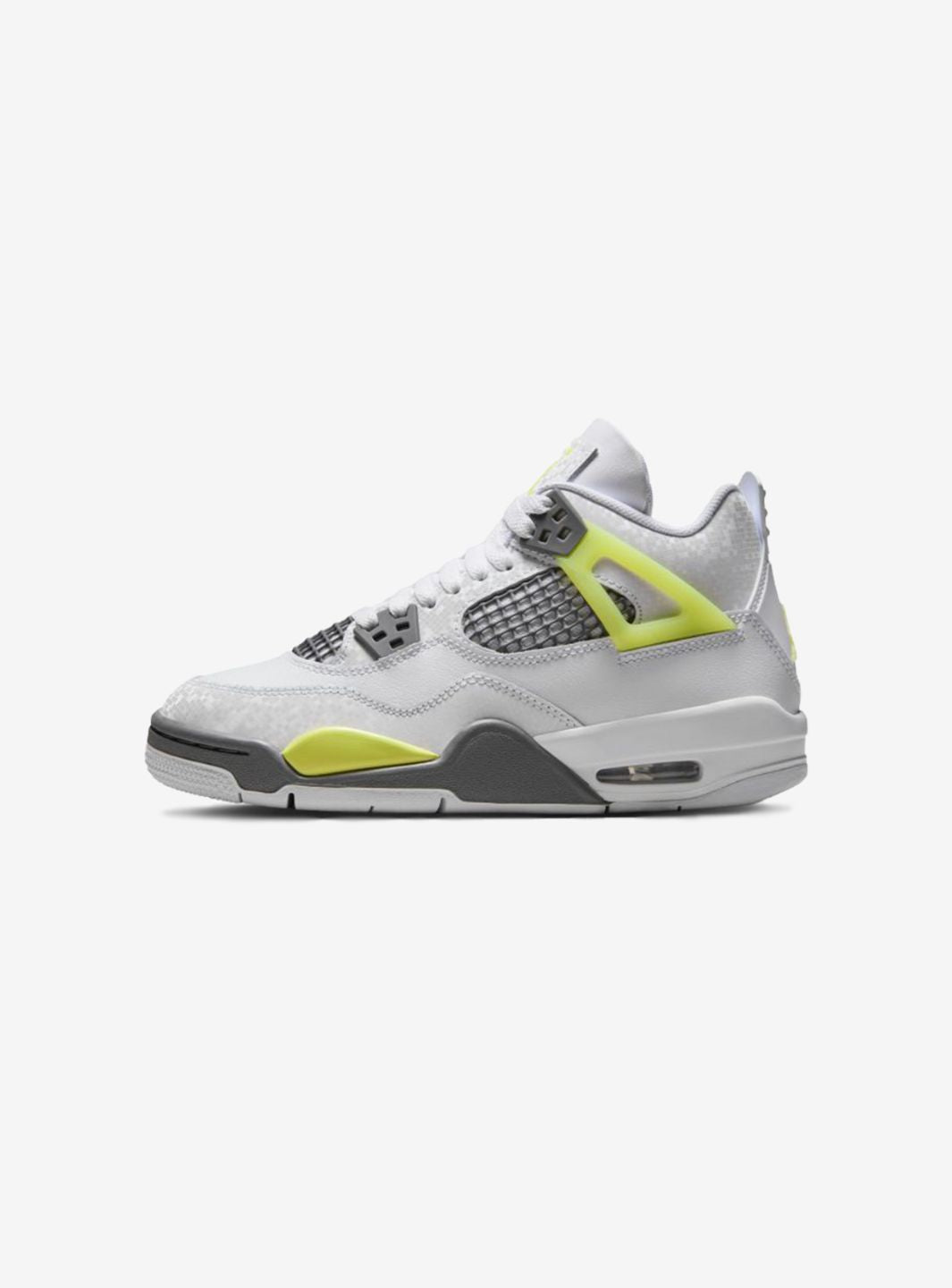 AIR JORDAN 4 RETRO LIGHT LEMON TWIST (GS) - View 1