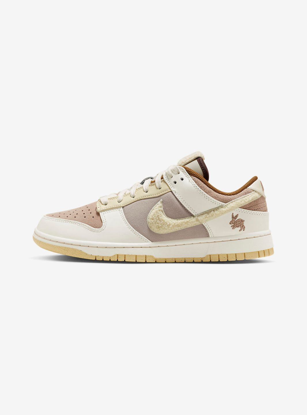NIKE DUNK LOW RETRO PRM YEAR OF THE RABBIT FOSSIL STONE (2023) - View 1