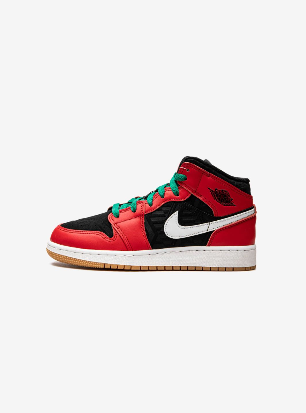 AIR JORDAN 1 MID SE CHRISTMAS (GS) - View 1