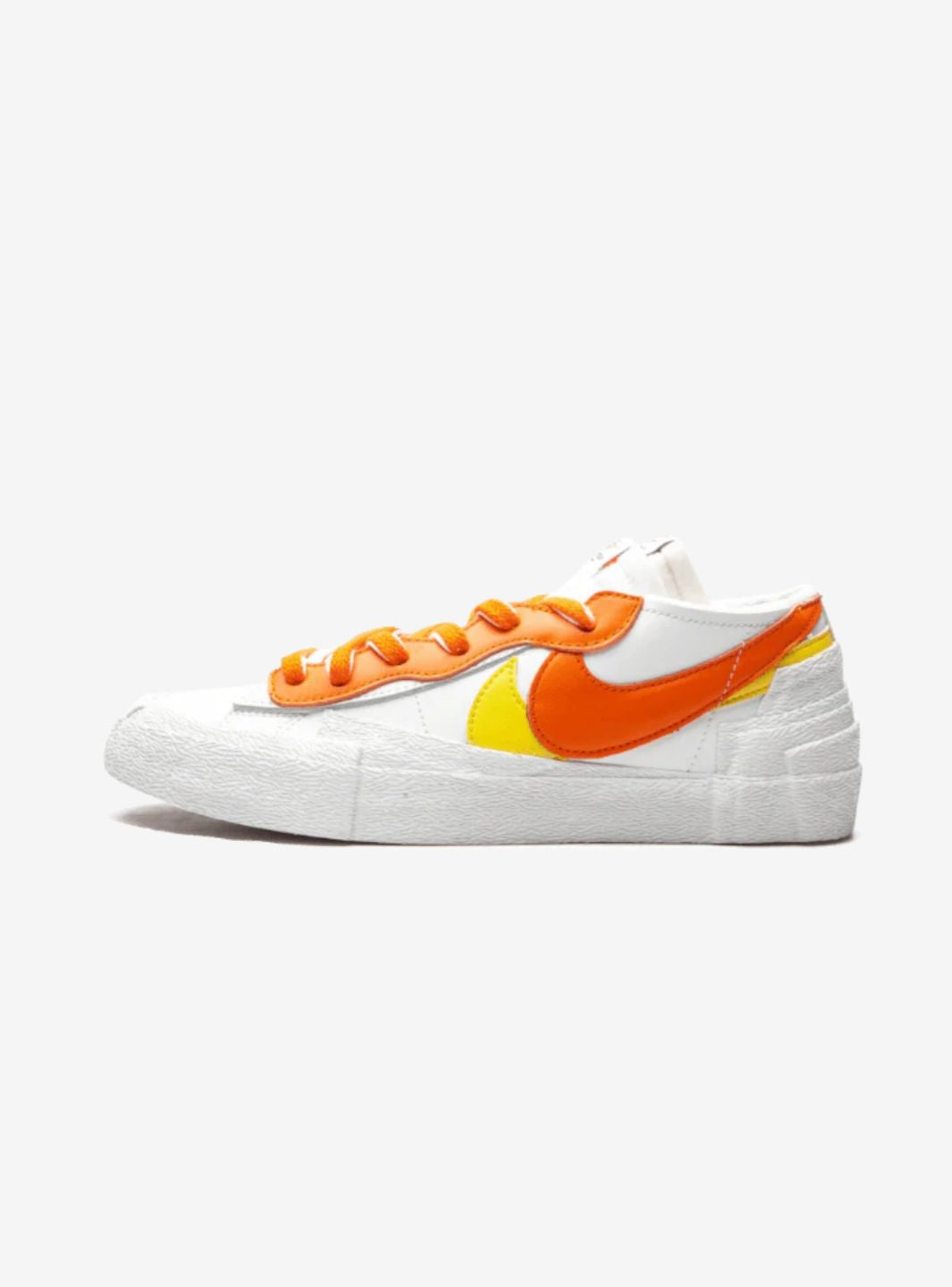 NIKE BLAZER LOW SACAI WHITE MAGMA ORANGE - View 1