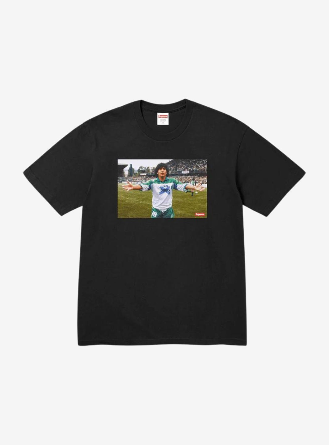 SUPREME MARADONA T-SHIRT BLACK - View 1
