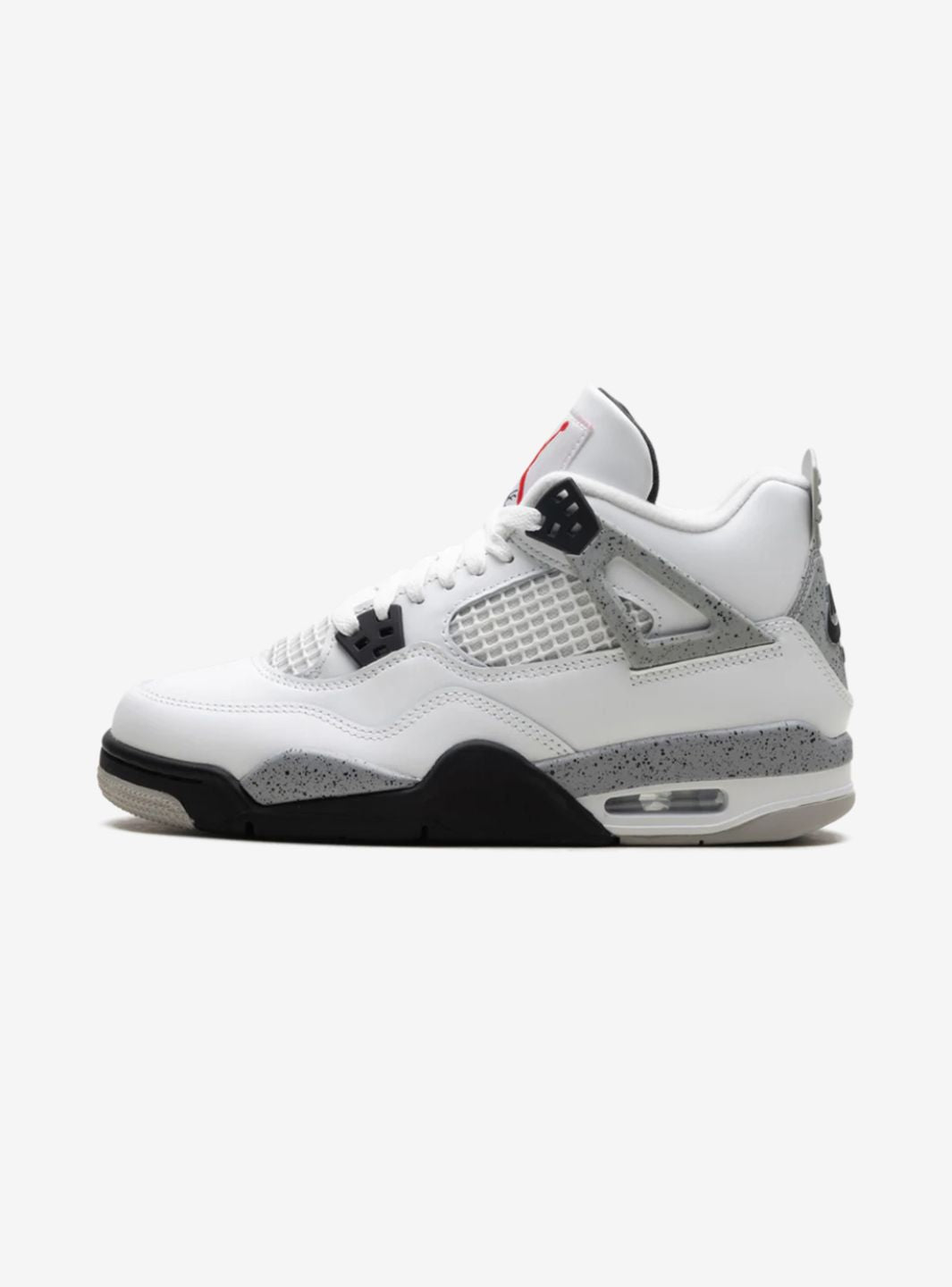 AIR JORDAN 4 RETRO WHITE CEMENT (2025) (GS) - View 1