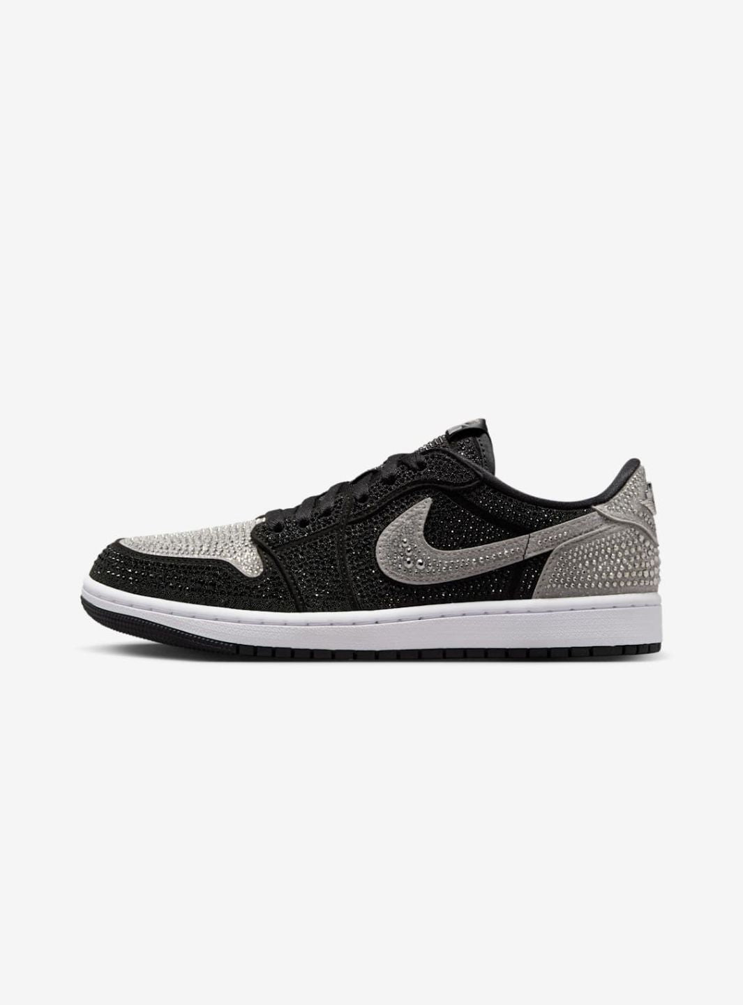 AIR JORDAN 1 RETRO LOW OG SWAROVSKI STEALTH (W) - View 1