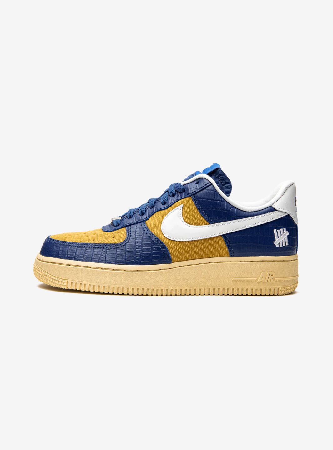 NIKE AIR FORCE 1 LOW SP UNDEFEATED 5 ON IT BLUE YELLOW CROC - View 1