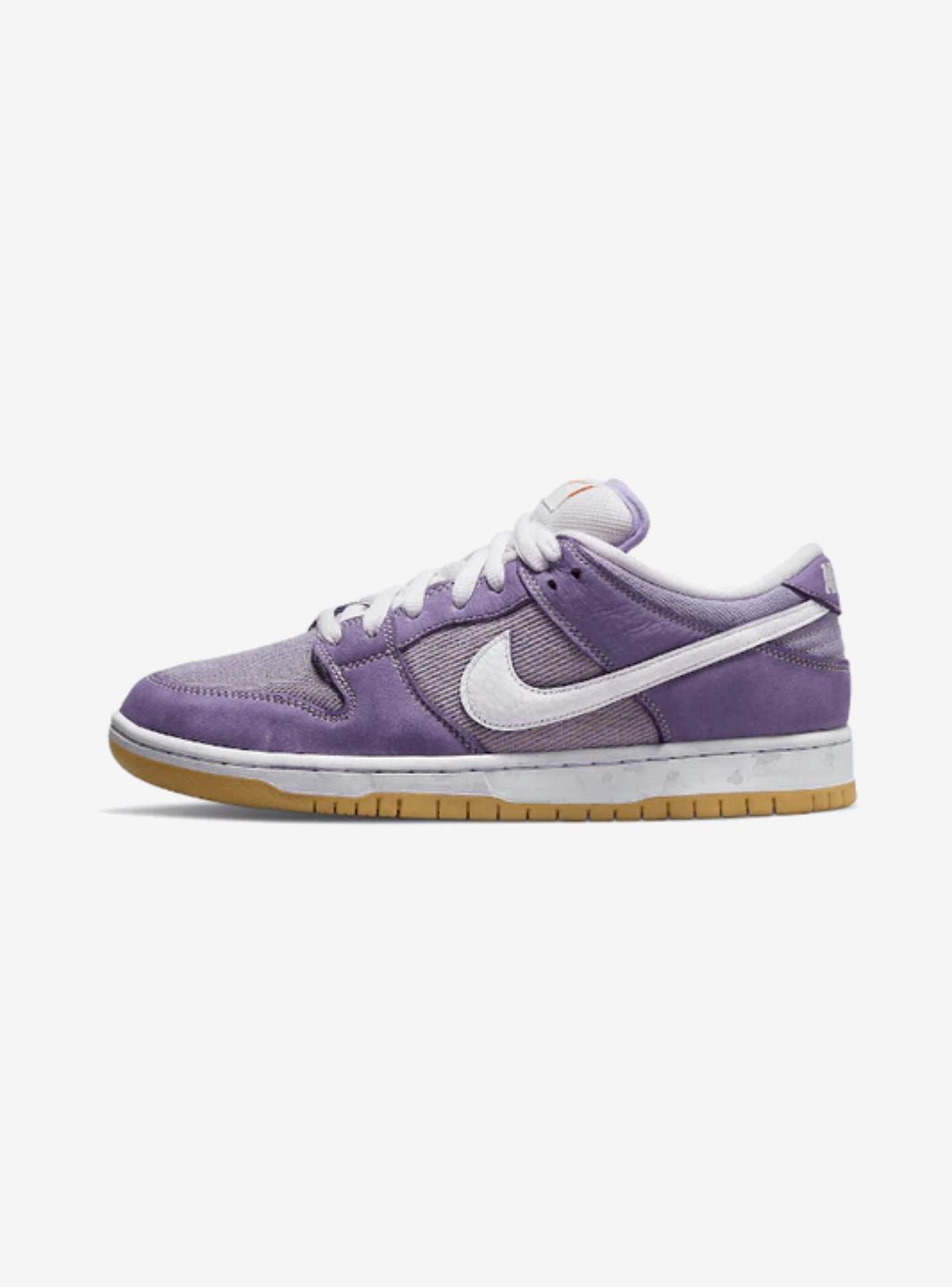 NIKE SB DUNK LOW PRO ISO ORANGE LABEL UNBLEACHED PACK LILAC - View 1